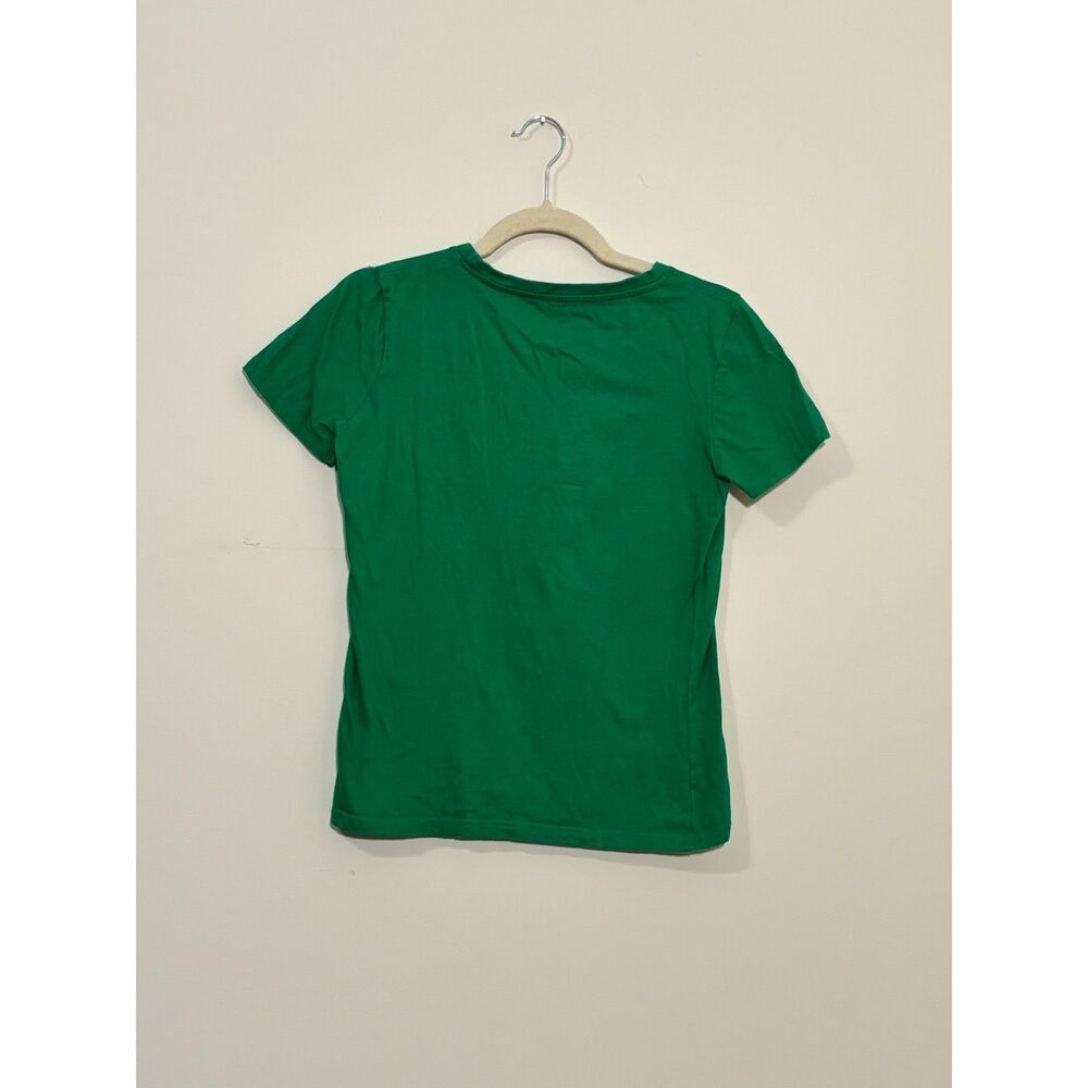 Guinness Toucan Graphic Tee Green Vintage Style Beer Ad Short Sleeve Womens L